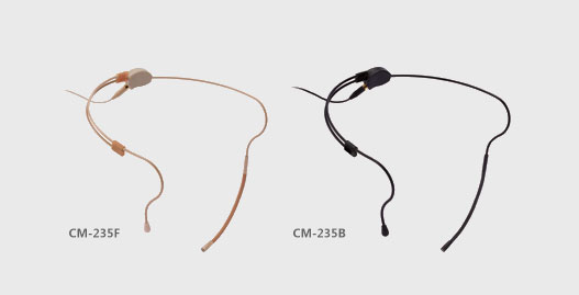 JTS CM-235F/CM-235B  头戴式极小麦克风