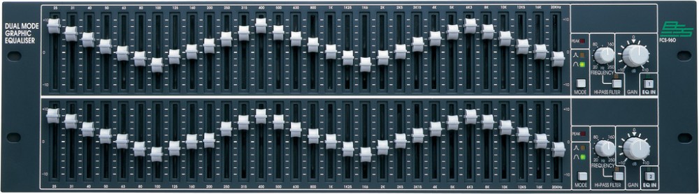 BSS audio FCS-960 双通道/模式图形均衡器