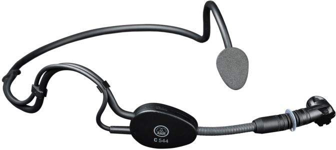 AKG C544 L 高性能运动头戴电容话筒