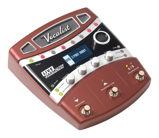 Digitech Live Harmony 现场演出智能人声合唱处理器