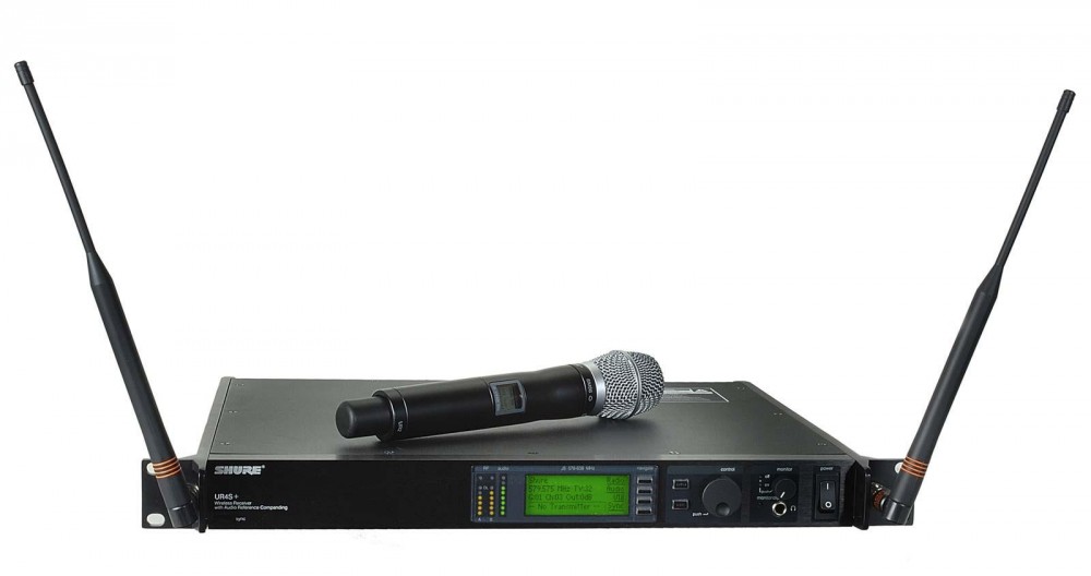 舒尔 SHURE UR24S+/SM86 一拖一无线手持话筒